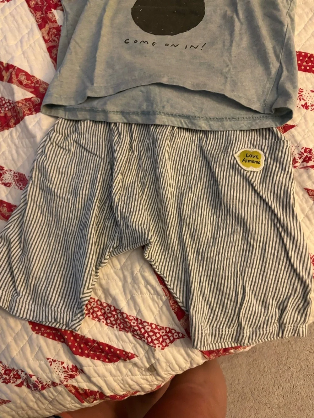 Boys 4T Aimama Blue Matching Set